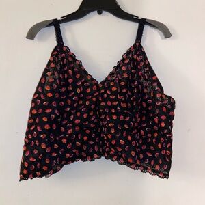 Torrid Curve Black Floral Lace Bralette